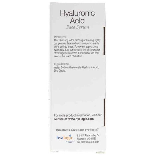 Pure Hyaluronic Acid Face Serum, HYG